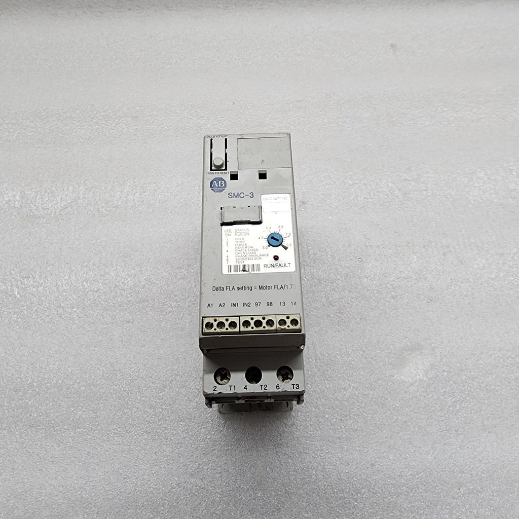 ALLEN BRADLEY SMC-3 MOTOR CONTROLLER CAT 150-C9NBD 7.5KW