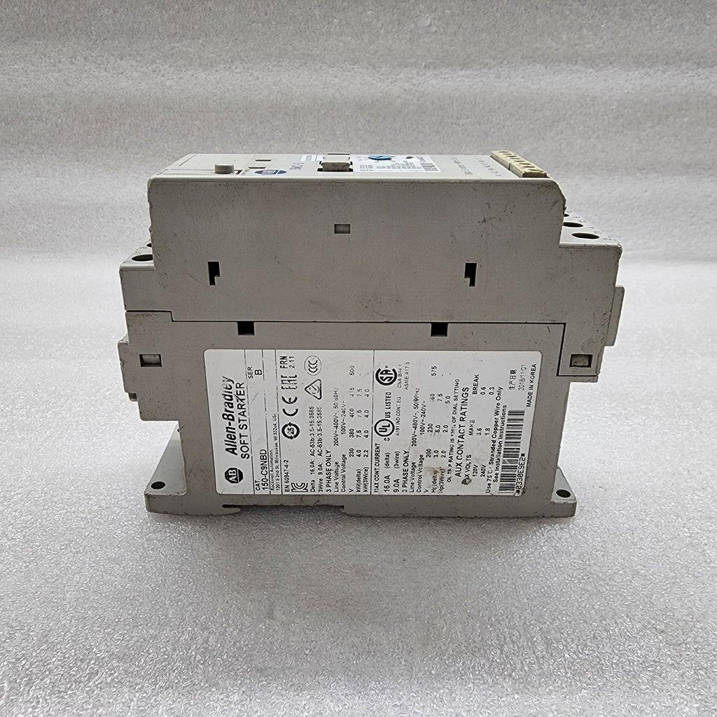 ALLEN BRADLEY SMC-3 MOTOR CONTROLLER CAT 150-C9NBD 7.5KW