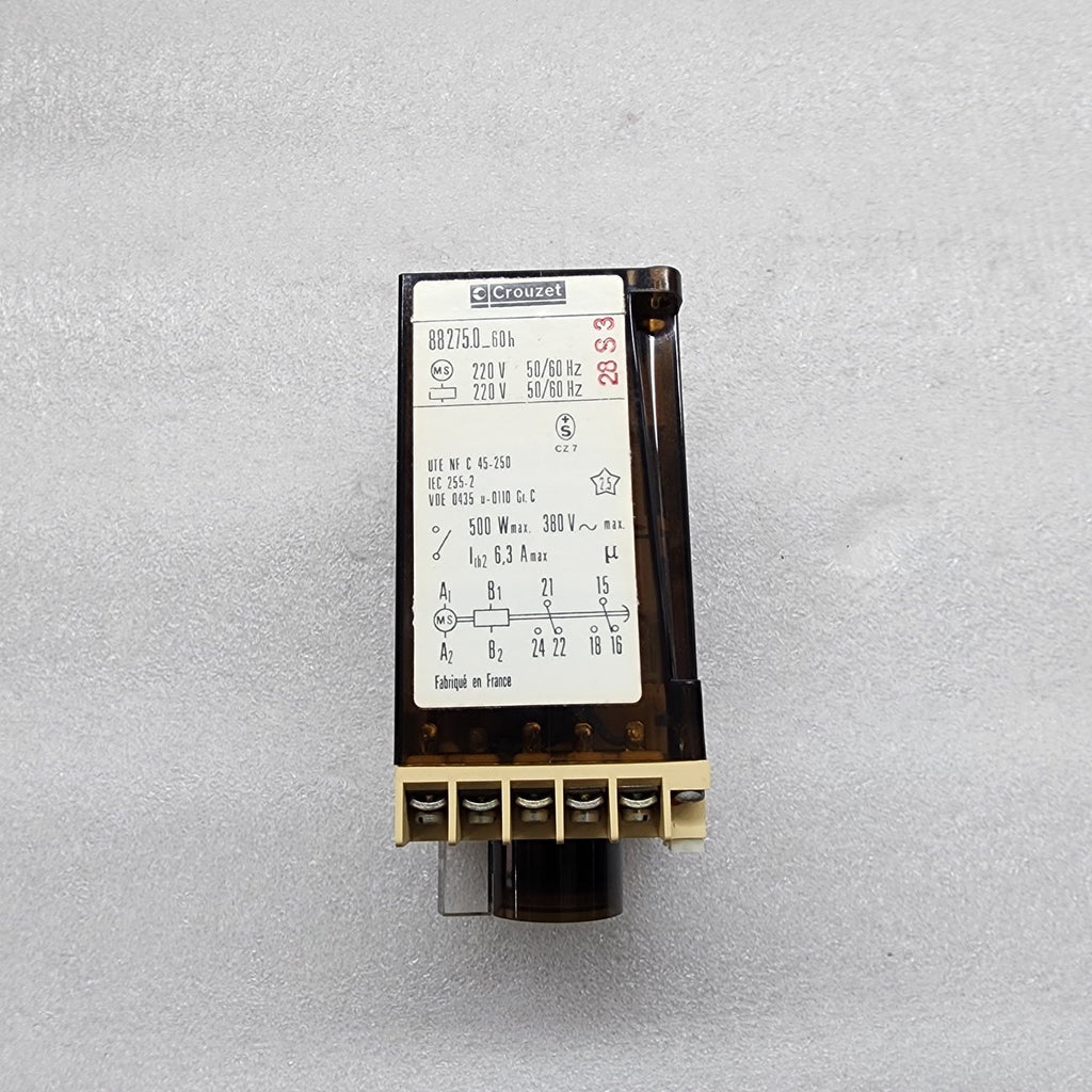 CROUZET 88275.0_60H TIMER RELAY 220V