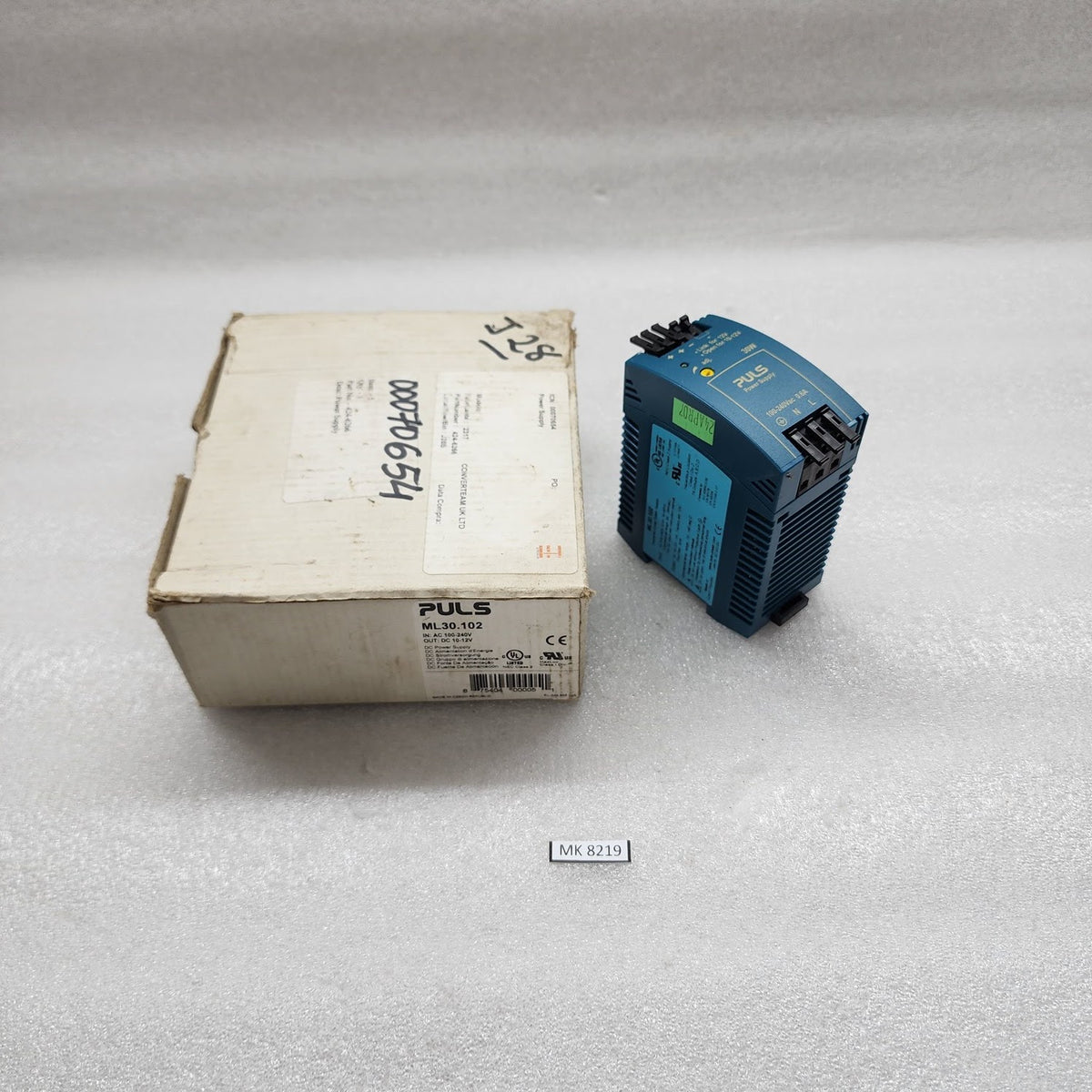 PULS ML30.102 POWER SUPPLY 10-12VDC 3A