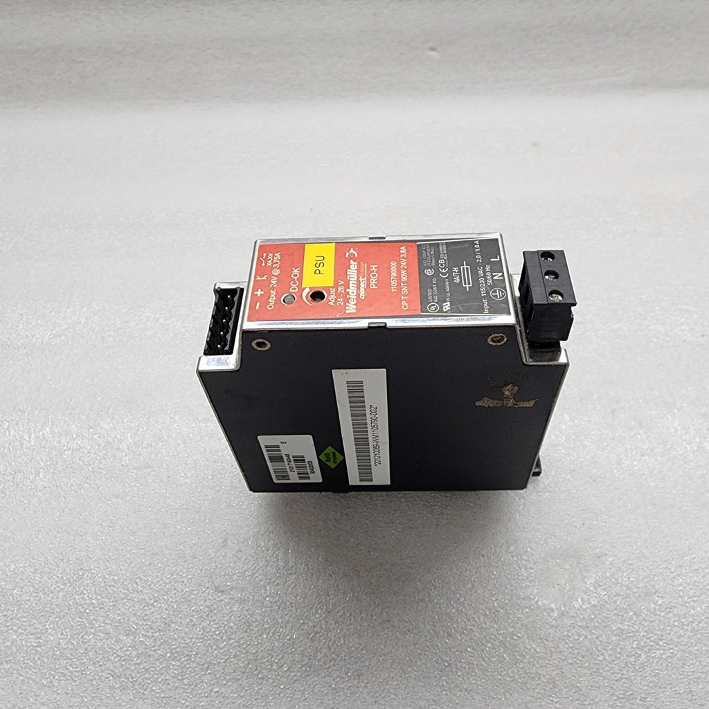 WEIDMULLER CP T SNT 90W 24V 3.8A POWER SUPPLY 1105790000
