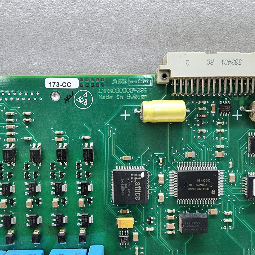 ABB 1MRK 000173-CCR00 CONTROL BOARD 1MRK000005-396
