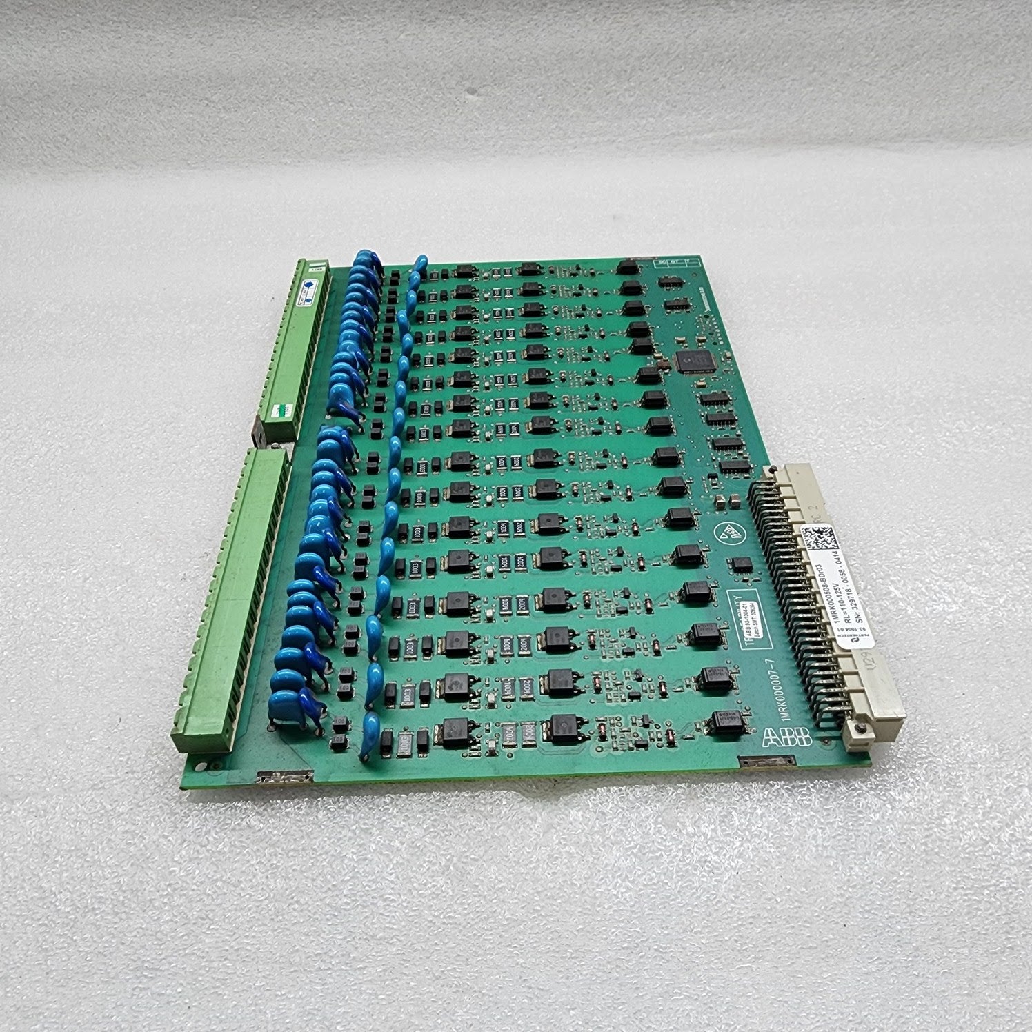 ABB 1MRK000508-BDR03 CONTROL BOARD 1MRK000007-7