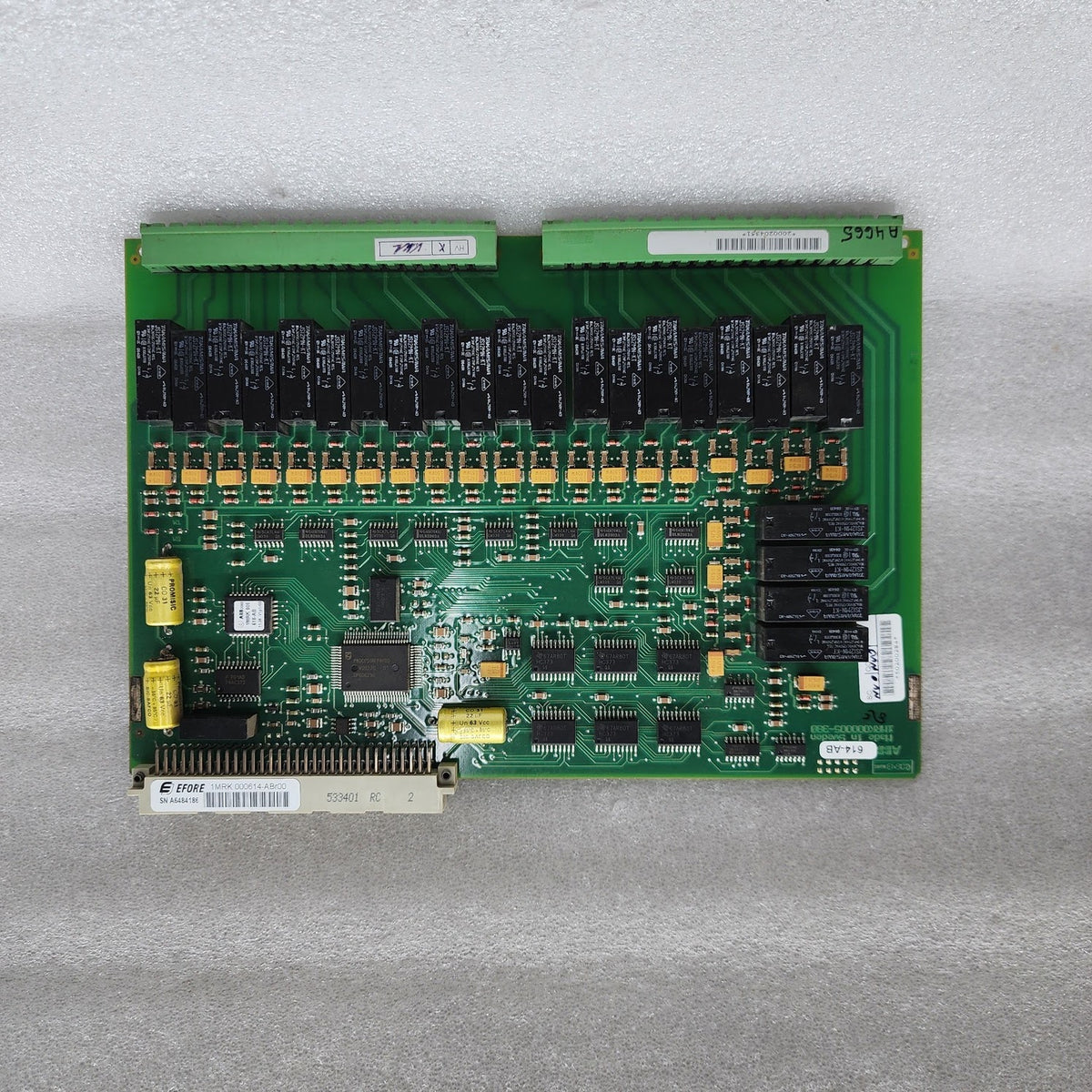 ABB 1MRK 000614-ABR00 CONTROL BOARD 1MRK000005-380