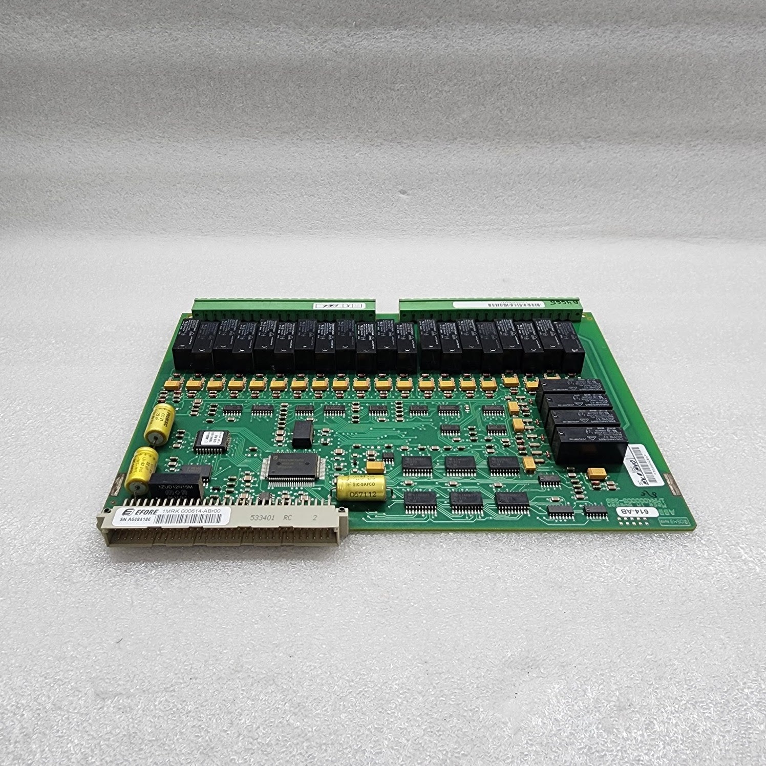 ABB 1MRK 000614-ABR00 CONTROL BOARD 1MRK000005-380