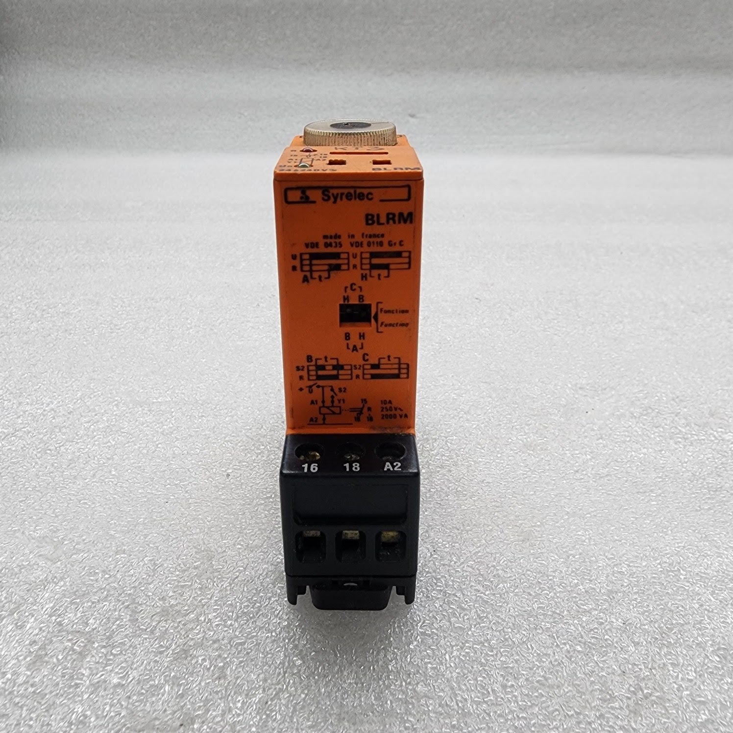 SYRELEC BLRM TIMING RELAY