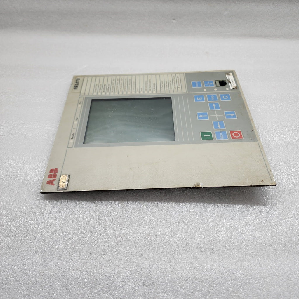 ABB REL670 HMI-IED670 FRONT DISPLAY PANEL 1MRK000008-LBR02