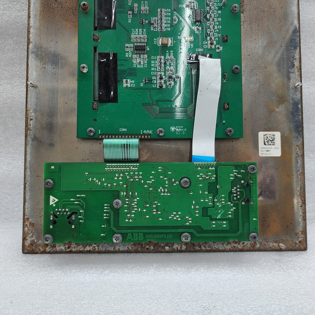 ABB REL670 HMI-IED670 FRONT DISPLAY PANEL 1MRK000008-LBR02