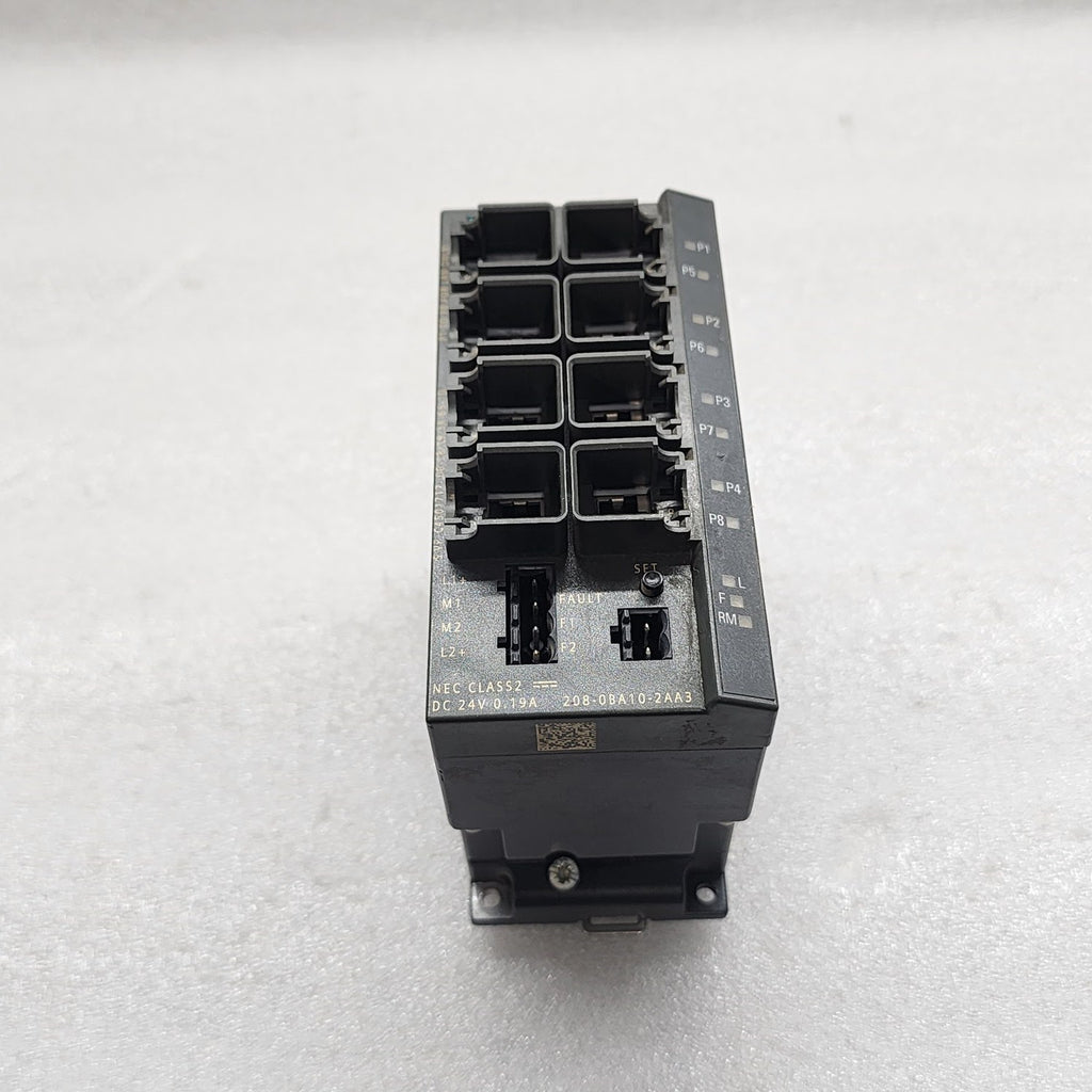 SIEMENS 6GK5208-0BA10-2AA3 INDUSTRIAL ETHERNET SWITCH