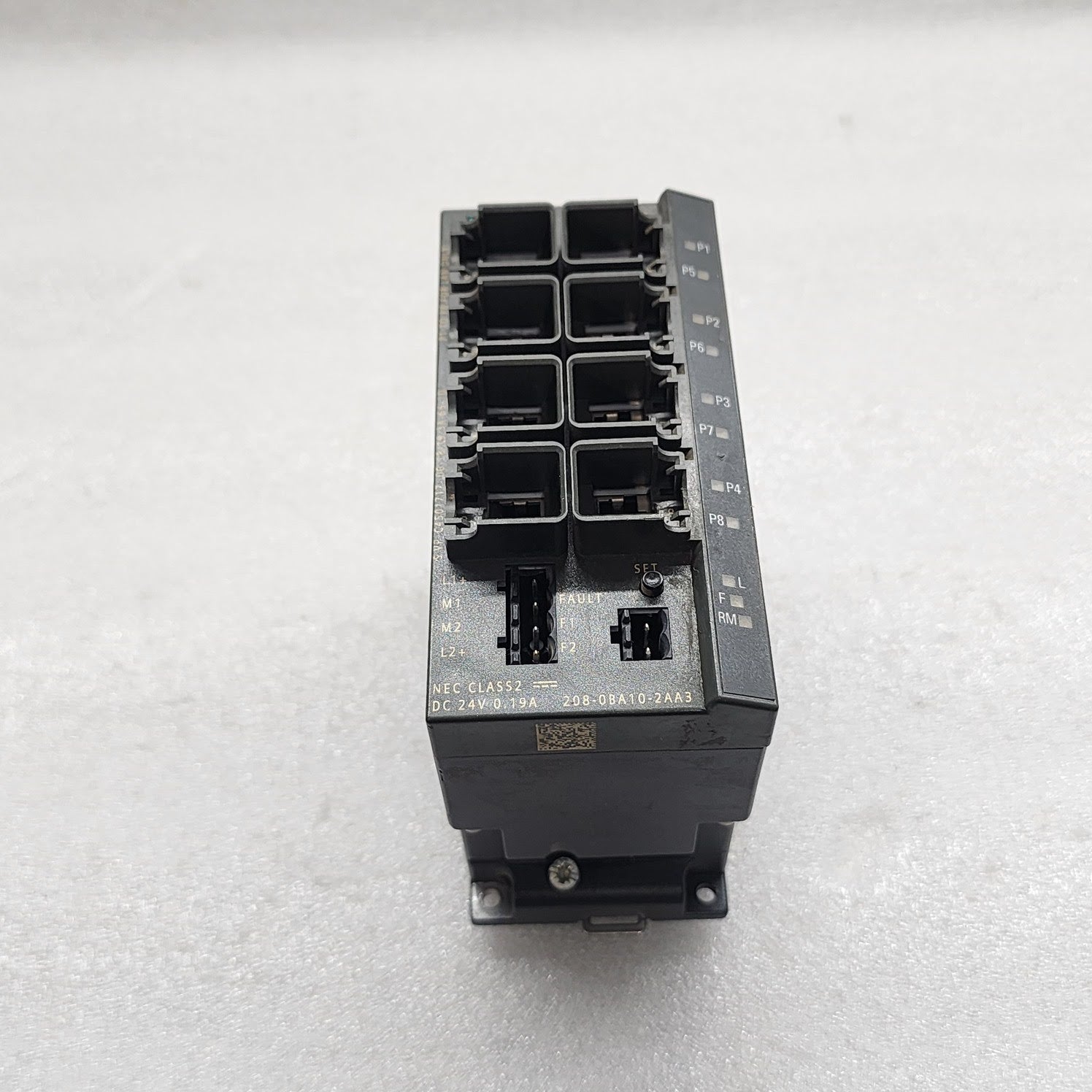 SIEMENS 6GK5208-0BA10-2AA3 INDUSTRIAL ETHERNET SWITCH