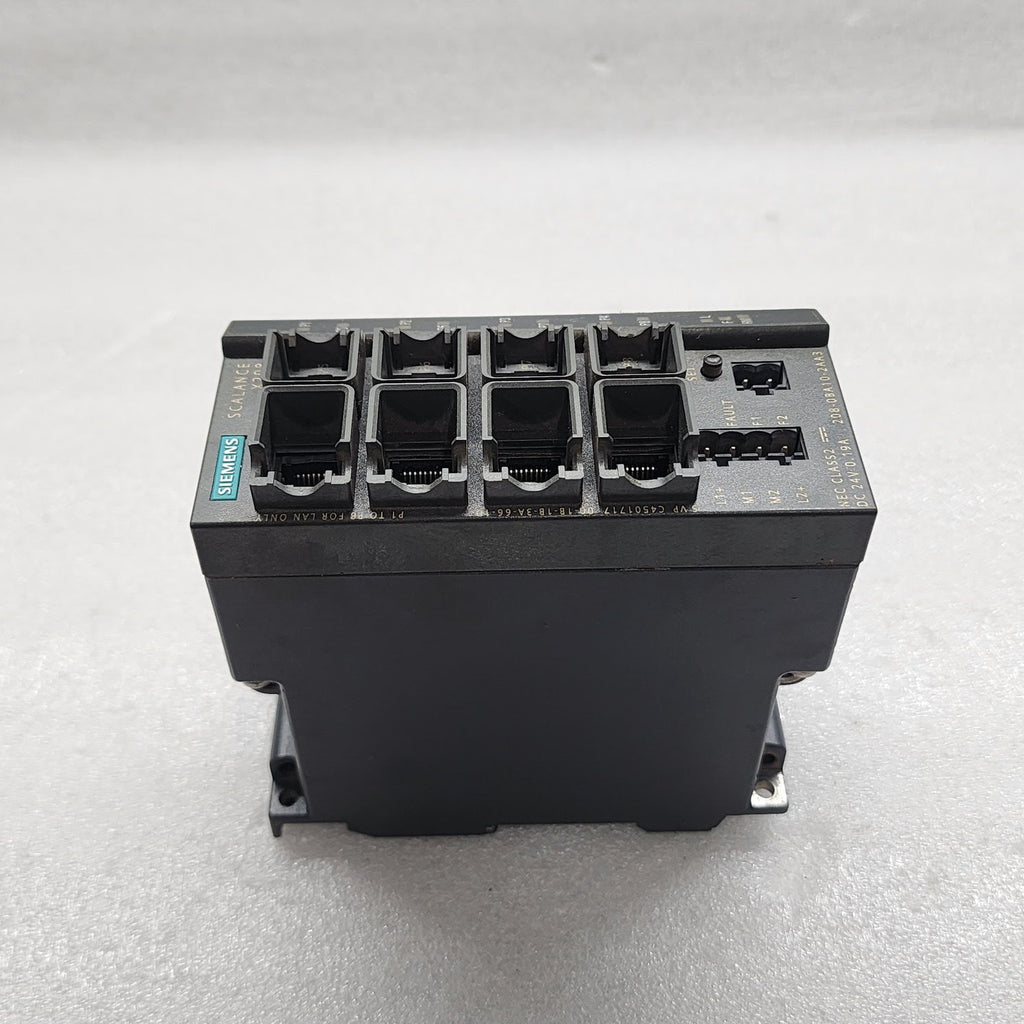 SIEMENS 6GK5208-0BA10-2AA3 INDUSTRIAL ETHERNET SWITCH