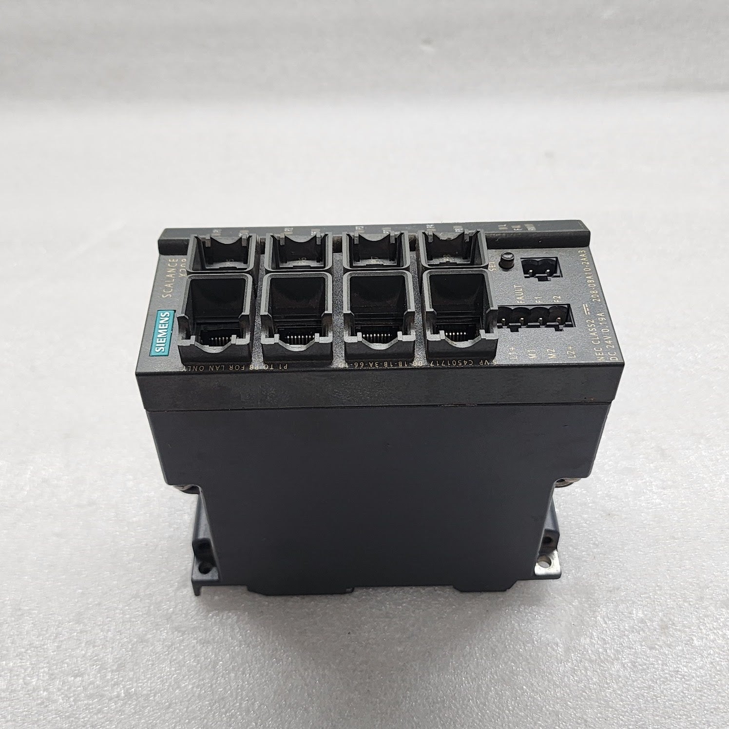 SIEMENS 6GK5208-0BA10-2AA3 INDUSTRIAL ETHERNET SWITCH