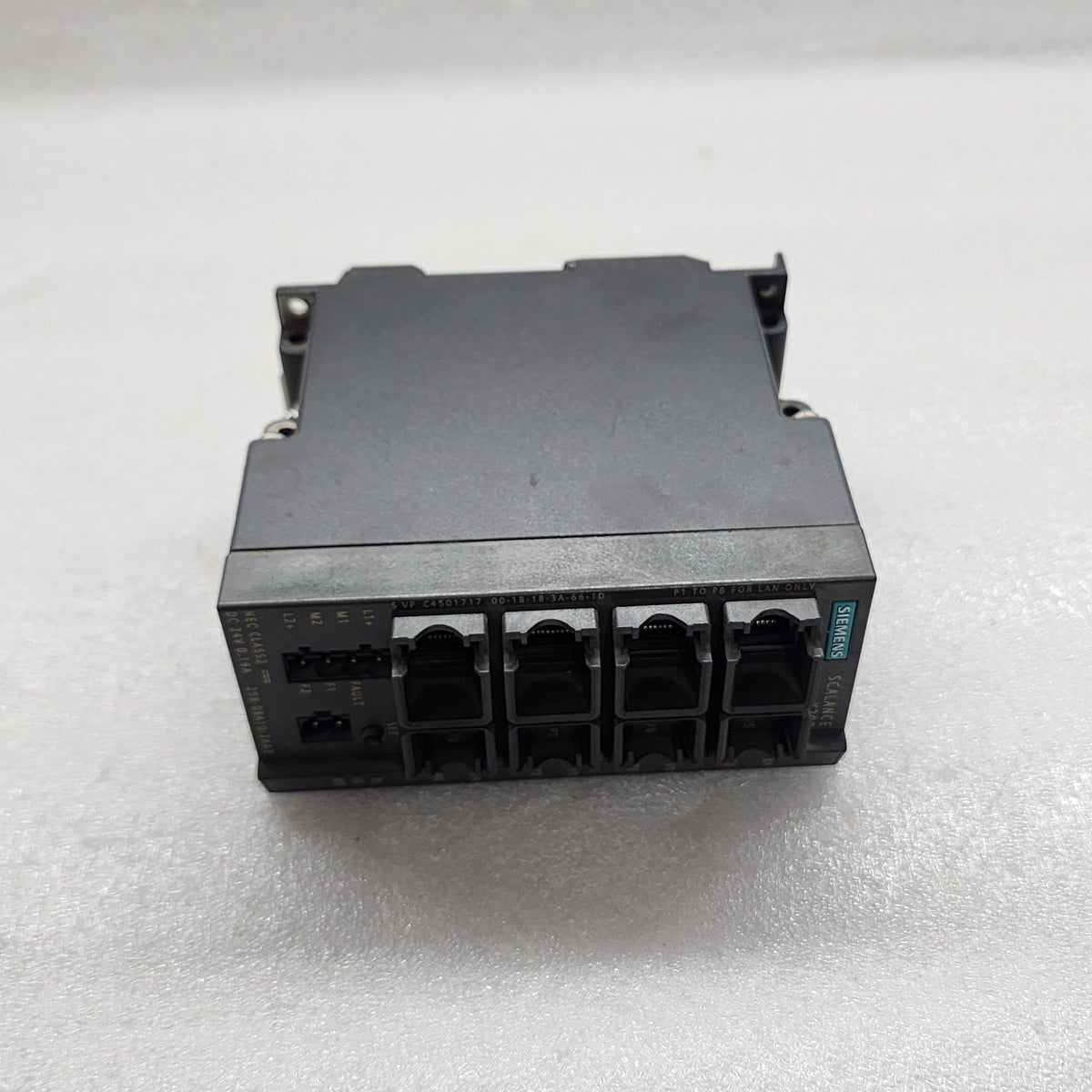 SIEMENS 6GK5208-0BA10-2AA3 INDUSTRIAL ETHERNET SWITCH