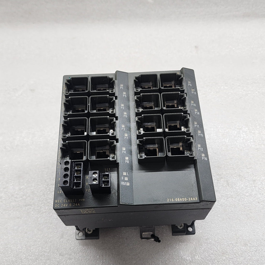 SIEMENS 6GK5216-0BA00-2AA3 INDUSTRIAL ETHERNET SWITCH
