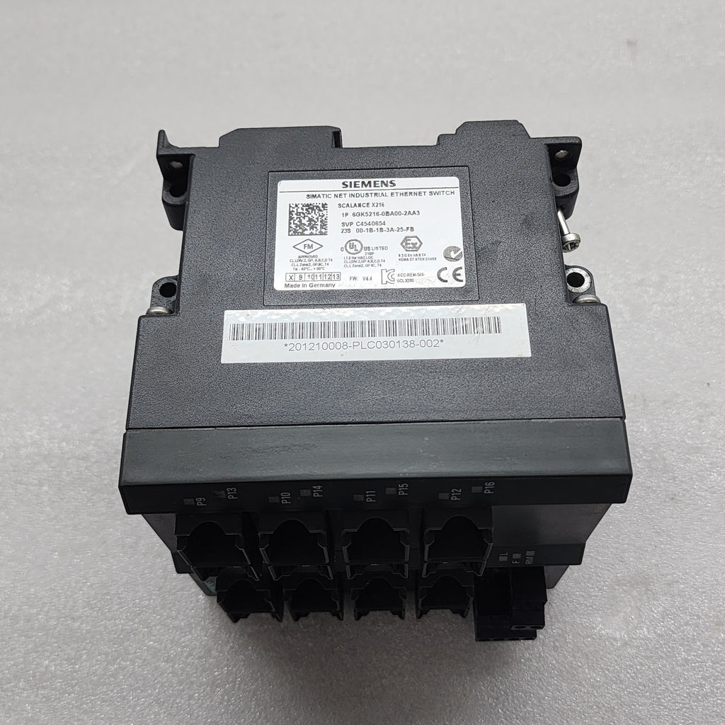 SIEMENS 6GK5216-0BA00-2AA3 INDUSTRIAL ETHERNET SWITCH