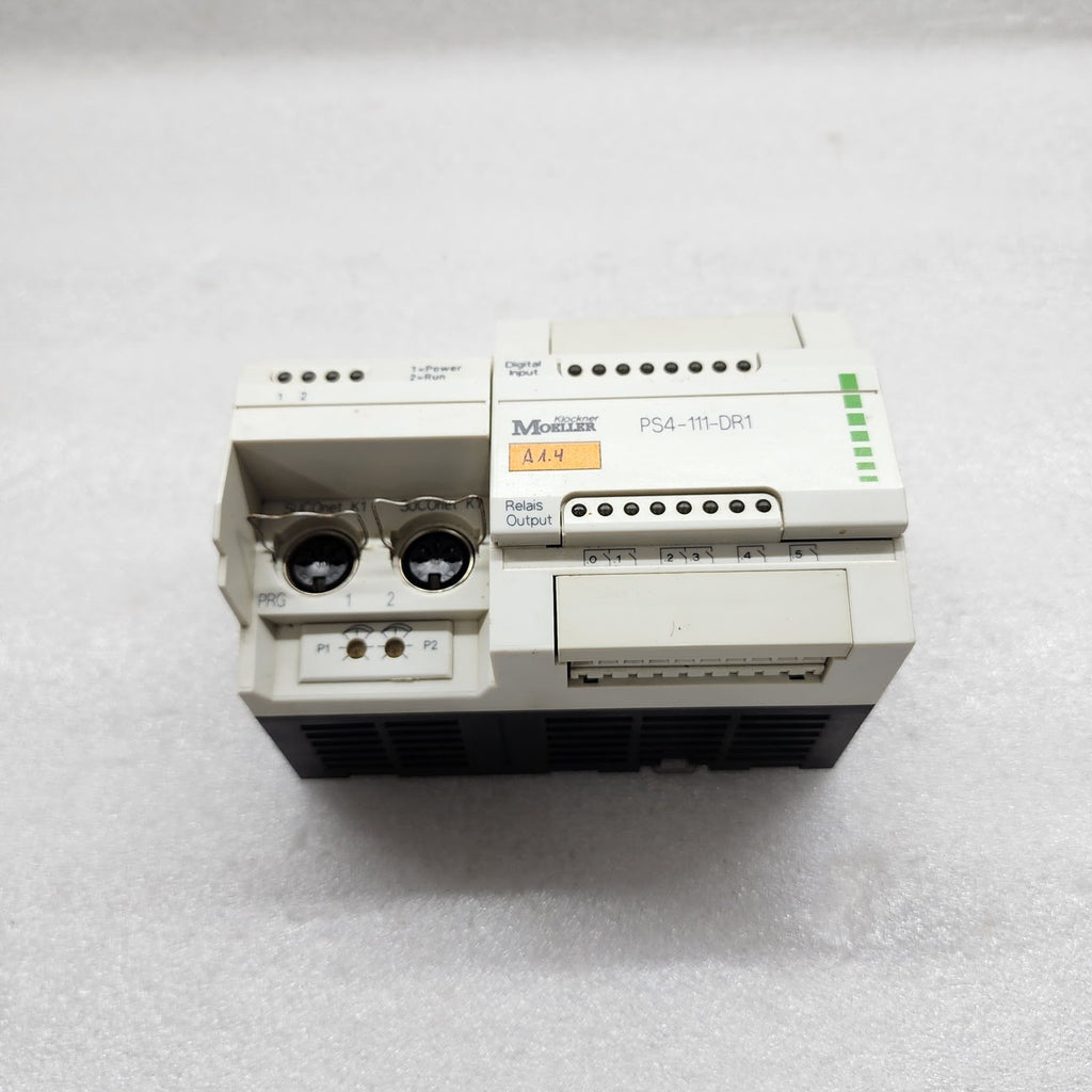 MOELLER PS4-111-DR1 COMPACT PLC UNIT 120-230VAC