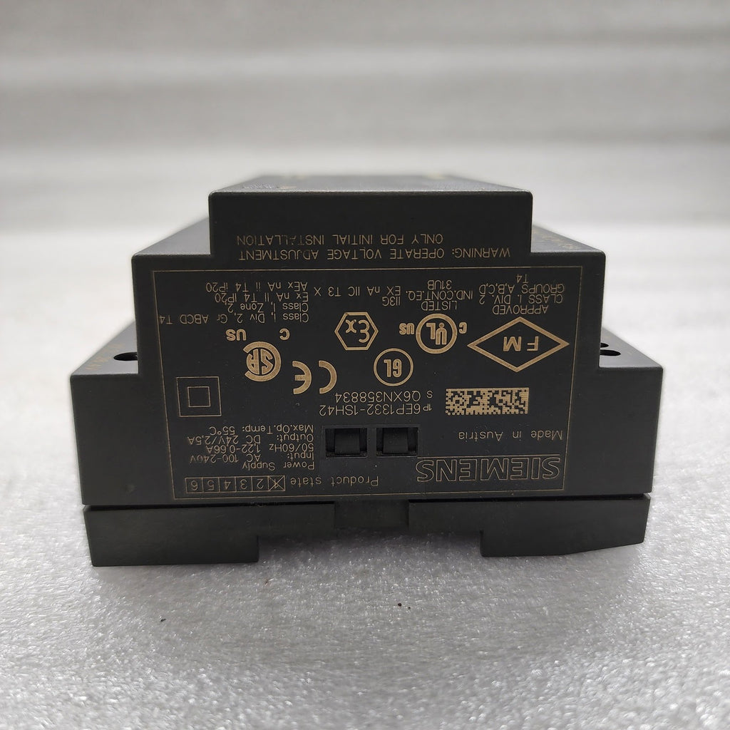 SIEMENS 6EP1332-1SH42 PLC POWER SUPPLY 100-240VAC