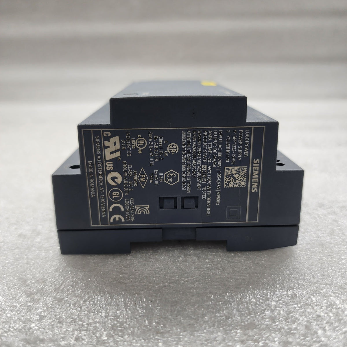 SIEMENS 6EP1332-1SH52 LOGO POWER SUPPLY 100-240V PS