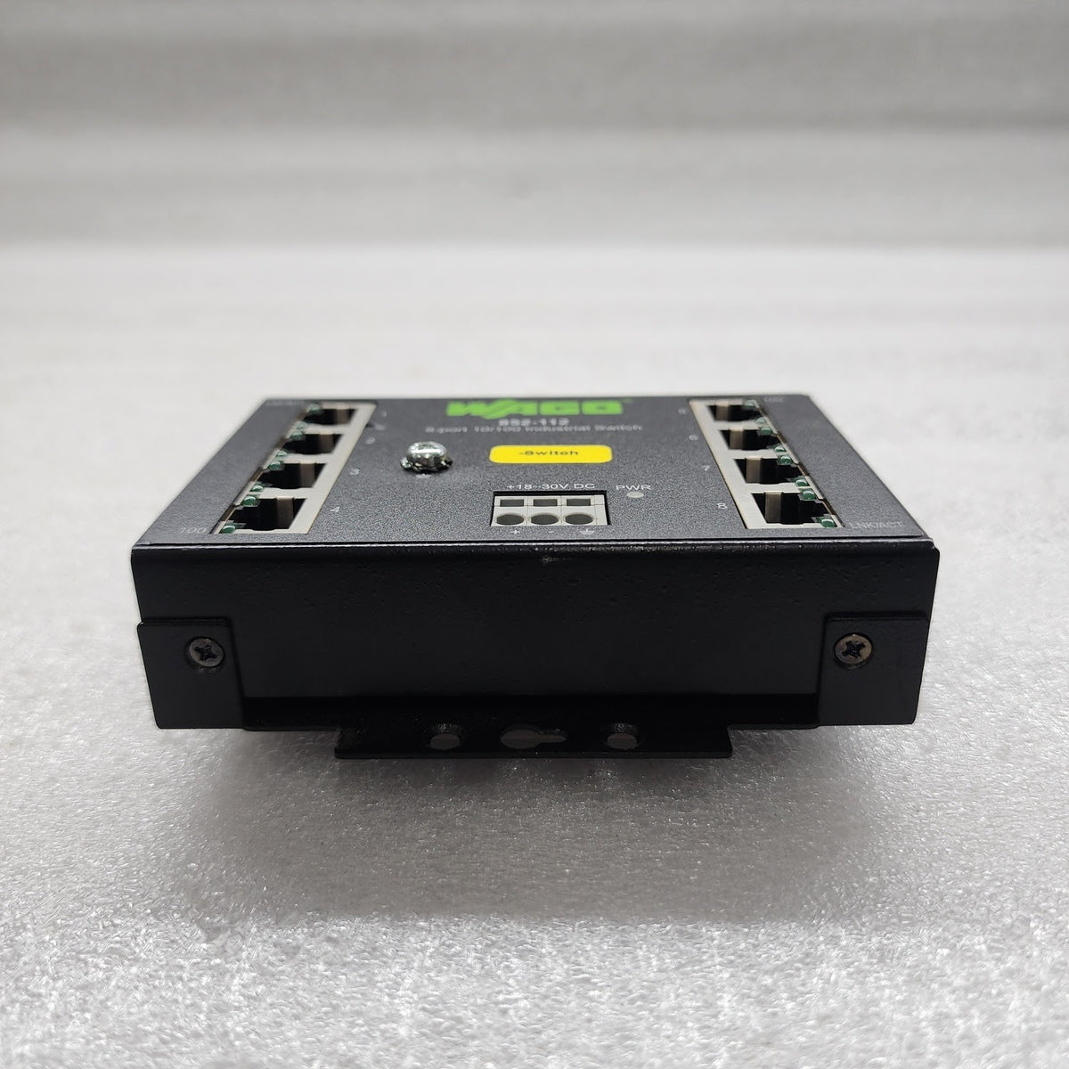 WAGO 852-112 8-PORT INDUSTRIAL ETHERNET SWITCH
