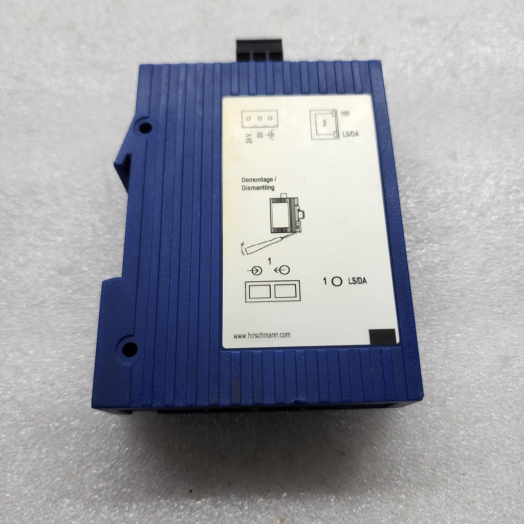 HIRSCHMANN SPIDER 1TX/1FX RAIL SWITCH 9.6-32VDC