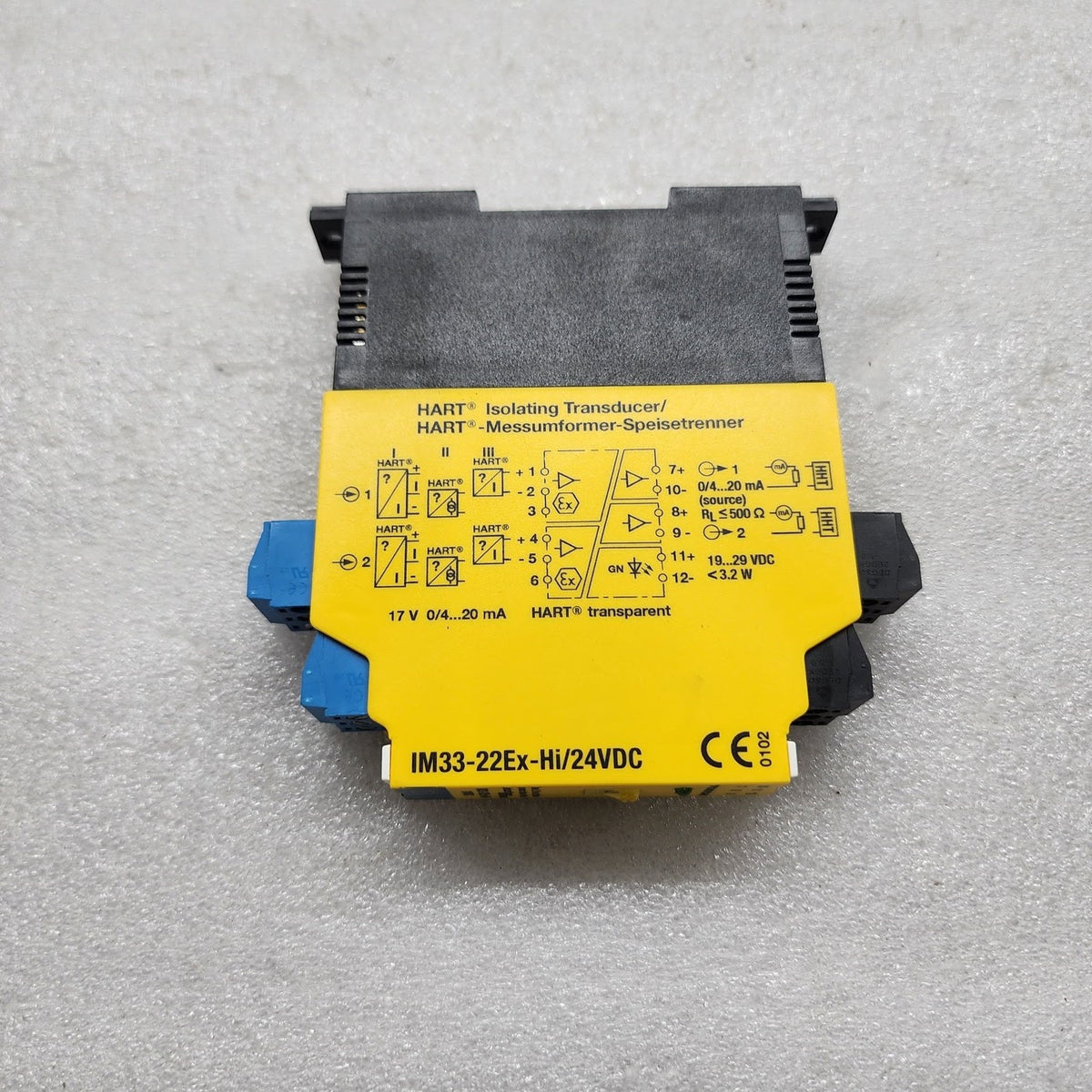 TURCK IM33-22EX-HI INTERFACE MODULE 24VDC