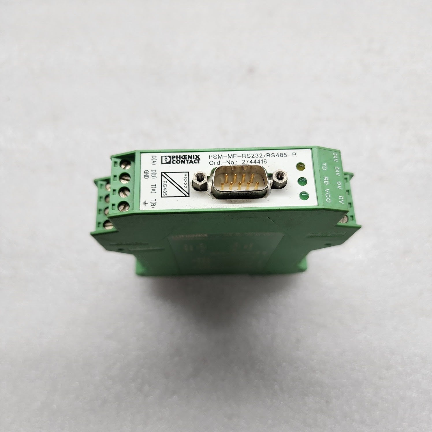 PHOENIX CONTACT PSM-ME-RS232/RS485-P INTERFACE MODULE 2744416 24VAC/DC