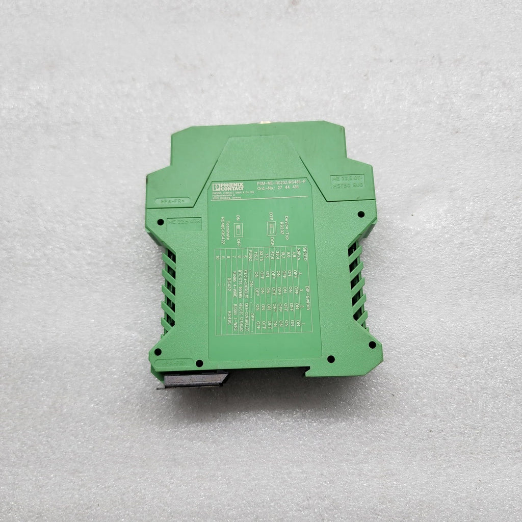PHOENIX CONTACT PSM-ME-RS232/RS485-P INTERFACE MODULE 2744416 24VAC/DC