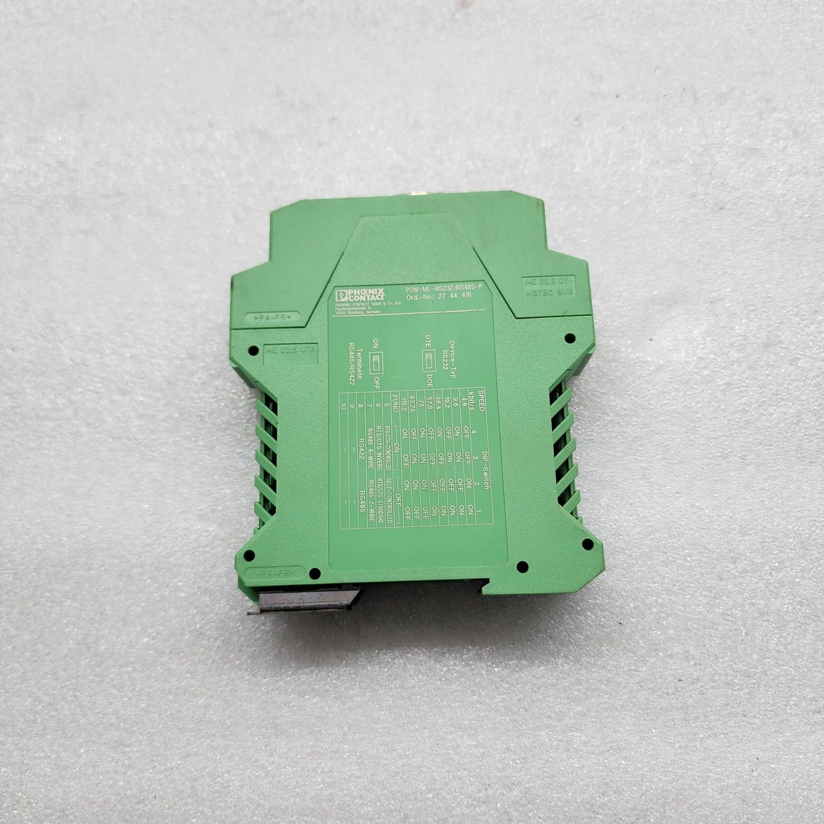 PHOENIX CONTACT PSM-ME-RS232/RS485-P INTERFACE MODULE 2744416 24VAC/DC