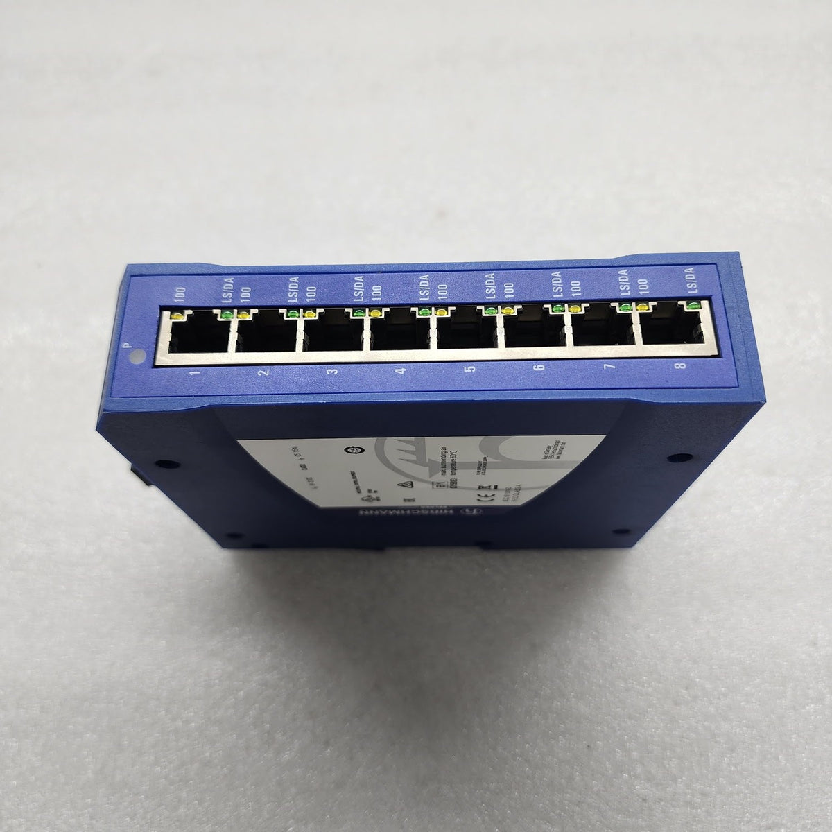 HIRSCHMANN SPIDER II 8TX RAIL SWITCH