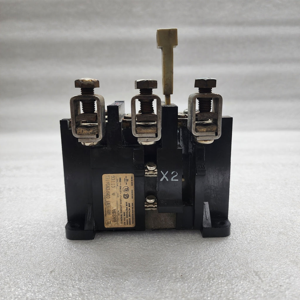 WESTINGHOUSE BA33A OVERLOAD RELAY CITEG