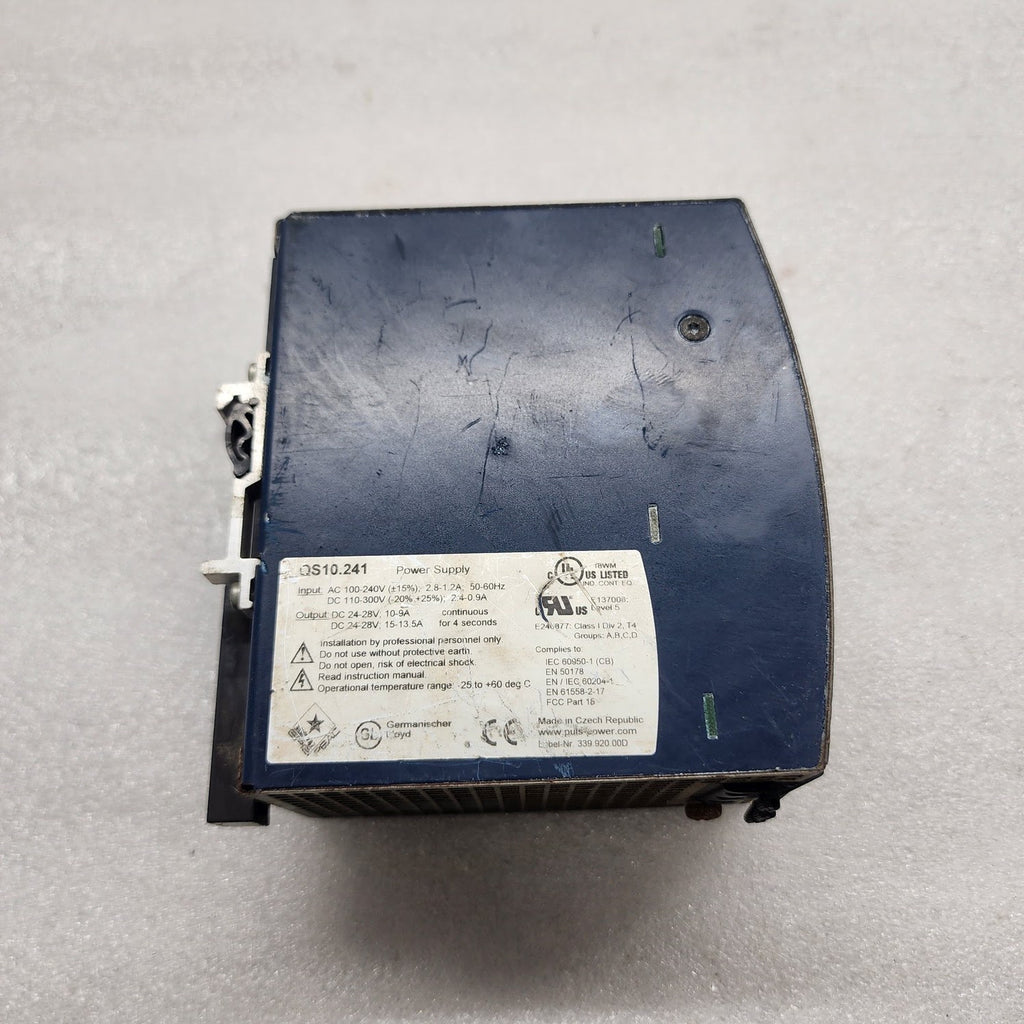 PULS QS10.241 POWER SUPPLY 24-28VDC
