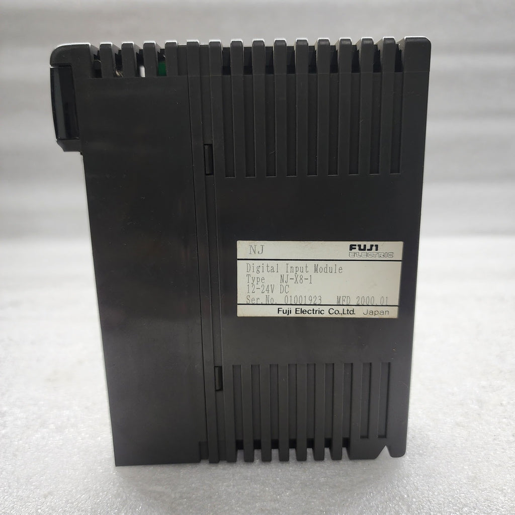 FUJI ELECTRIC NJ-X8-1 DIGITAL INPUT MODULE 12-24VDC