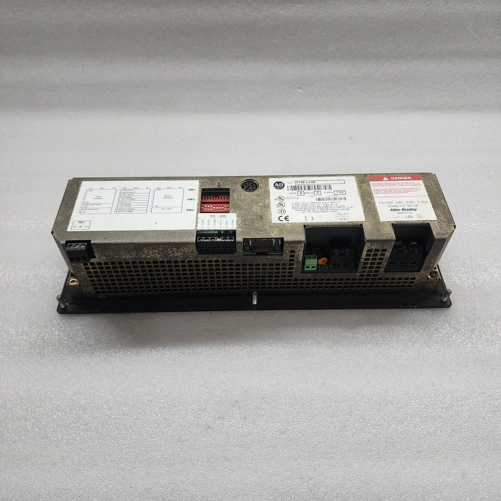 ALLEN BRADLEY CAT 2706-LV4R DATALINER MESSAGE DISPLAY