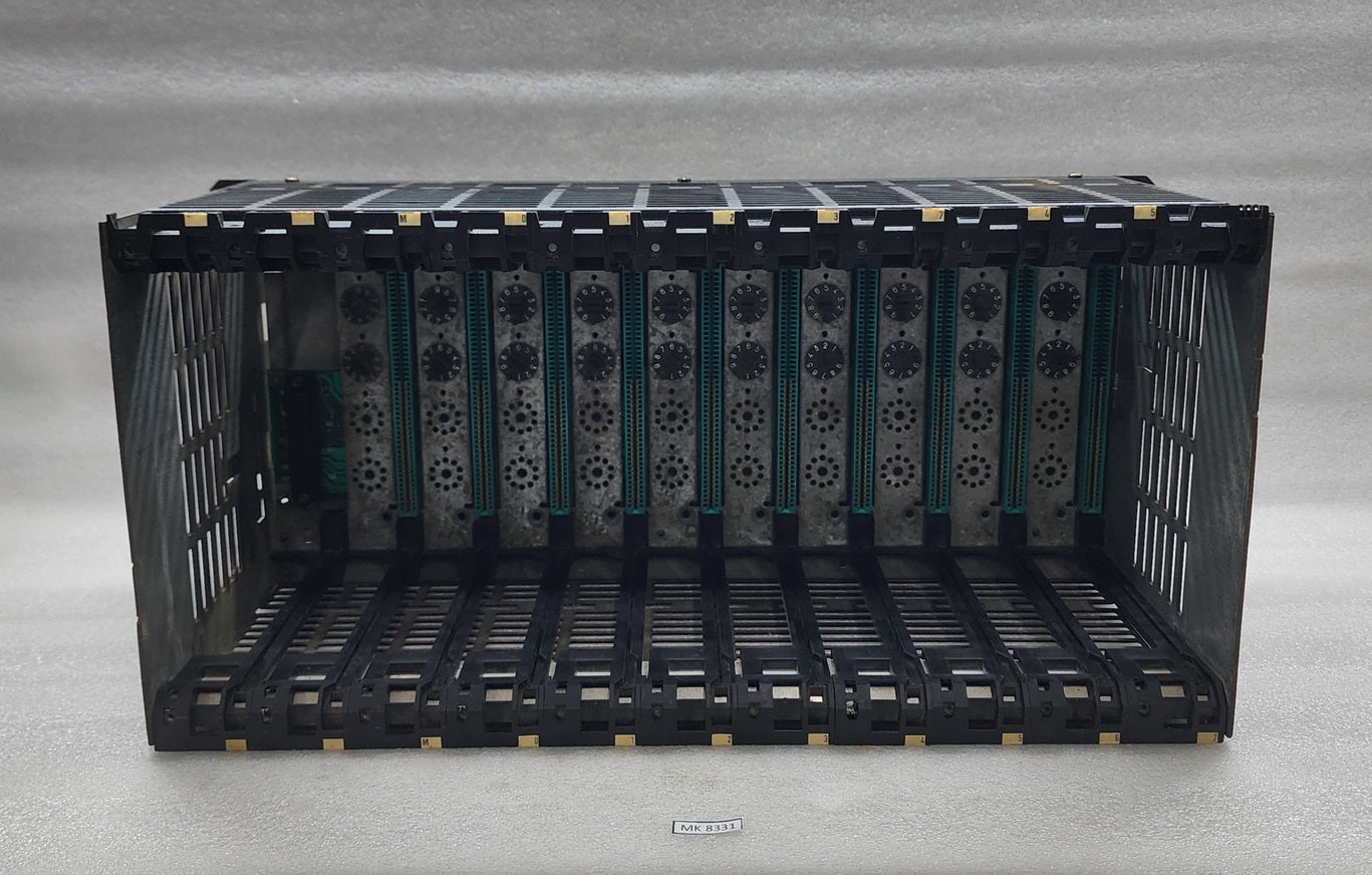 TELEMECANIQUE TSXRKS8 SINGLE RACK 8 POS SIMPLE BUS