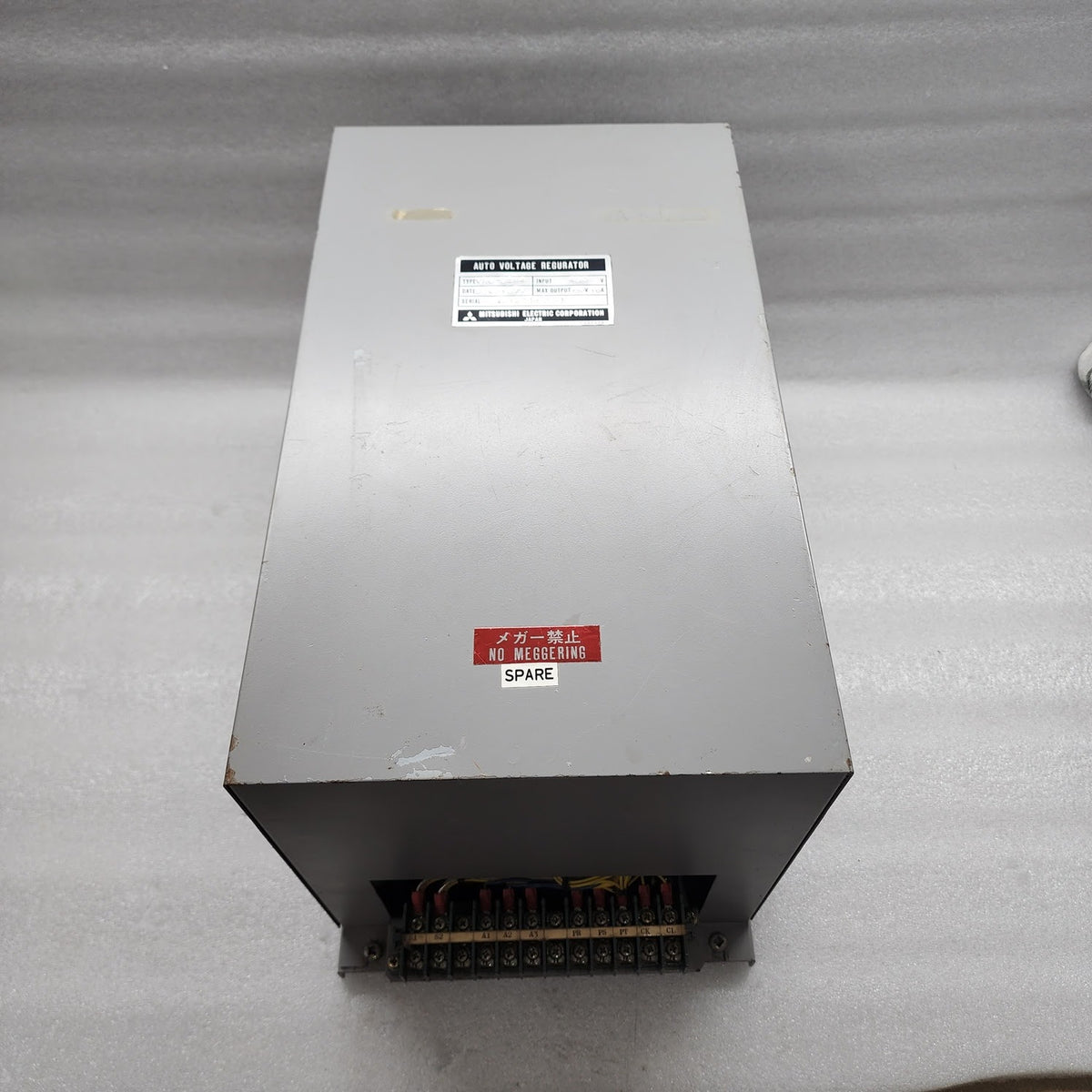 MITSUBISHI ELECTRIC VRG-BSN4 AUTO VOLTAGE REGULATOR