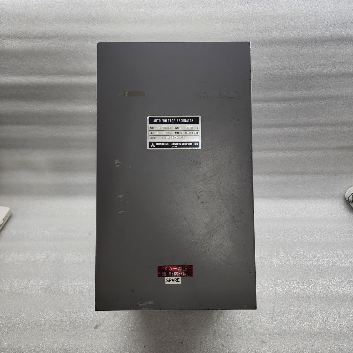 MITSUBISHI ELECTRIC VRG-BSN4 AUTO VOLTAGE REGULATOR
