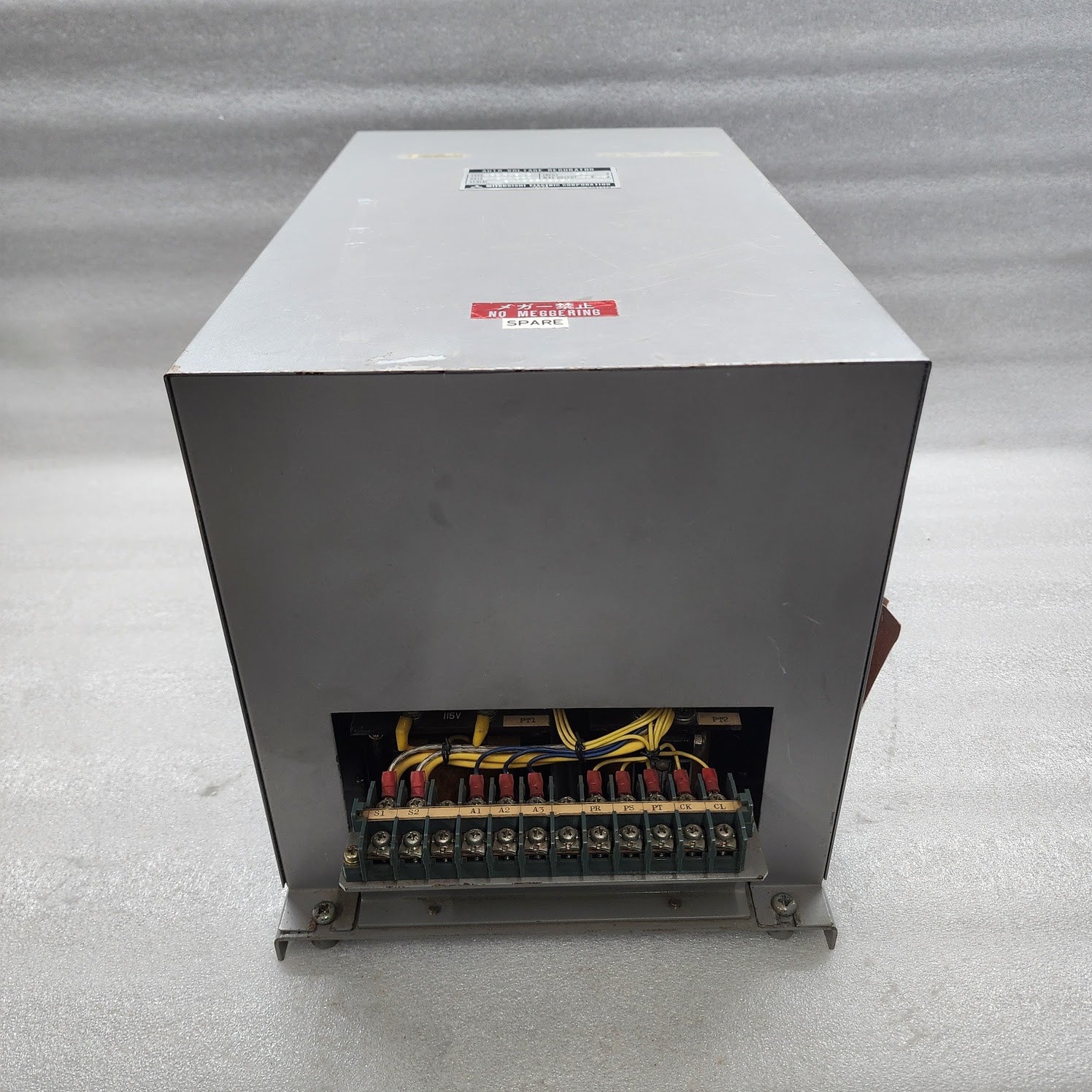 MITSUBISHI ELECTRIC VRG-BSN4 AUTO VOLTAGE REGULATOR