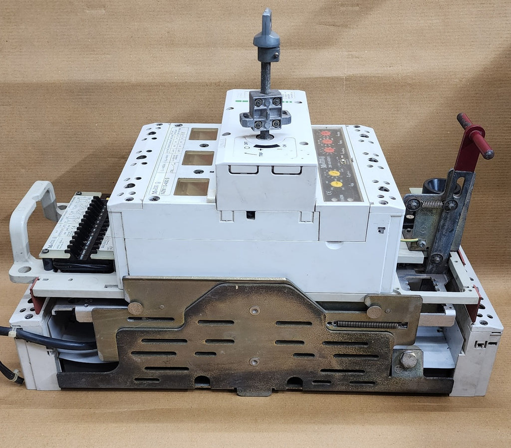MOELLER D-NZM 10 3-POLE CIRCUIT BREAKER 400A TRIP UNIT ZMV-400-NZM 10