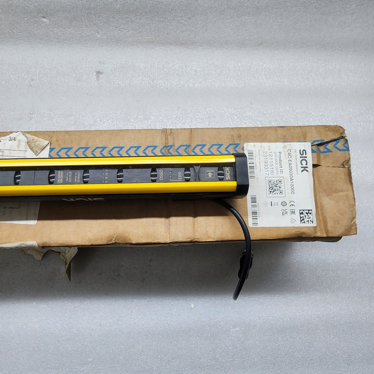 SICK C4C-EA090 30A10000 CORE LIGHT CURTAIN RECEIVER 1211516