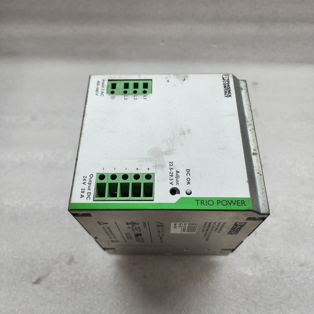 PHOENIX CONTACT TRIO-PS/3AC/24DC/20 POWER SUPPLY UNIT 2866394