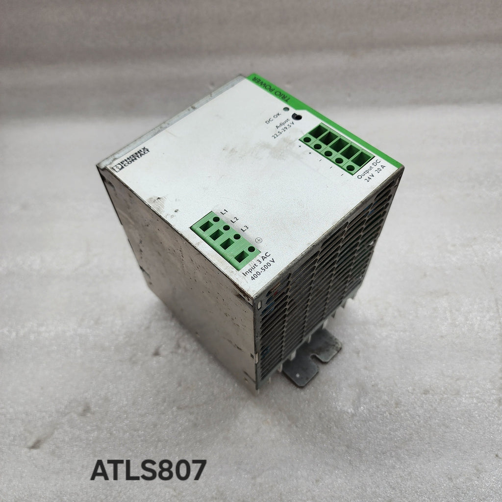 PHOENIX CONTACT TRIO-PS/3AC/24DC/20 POWER SUPPLY UNIT 2866394