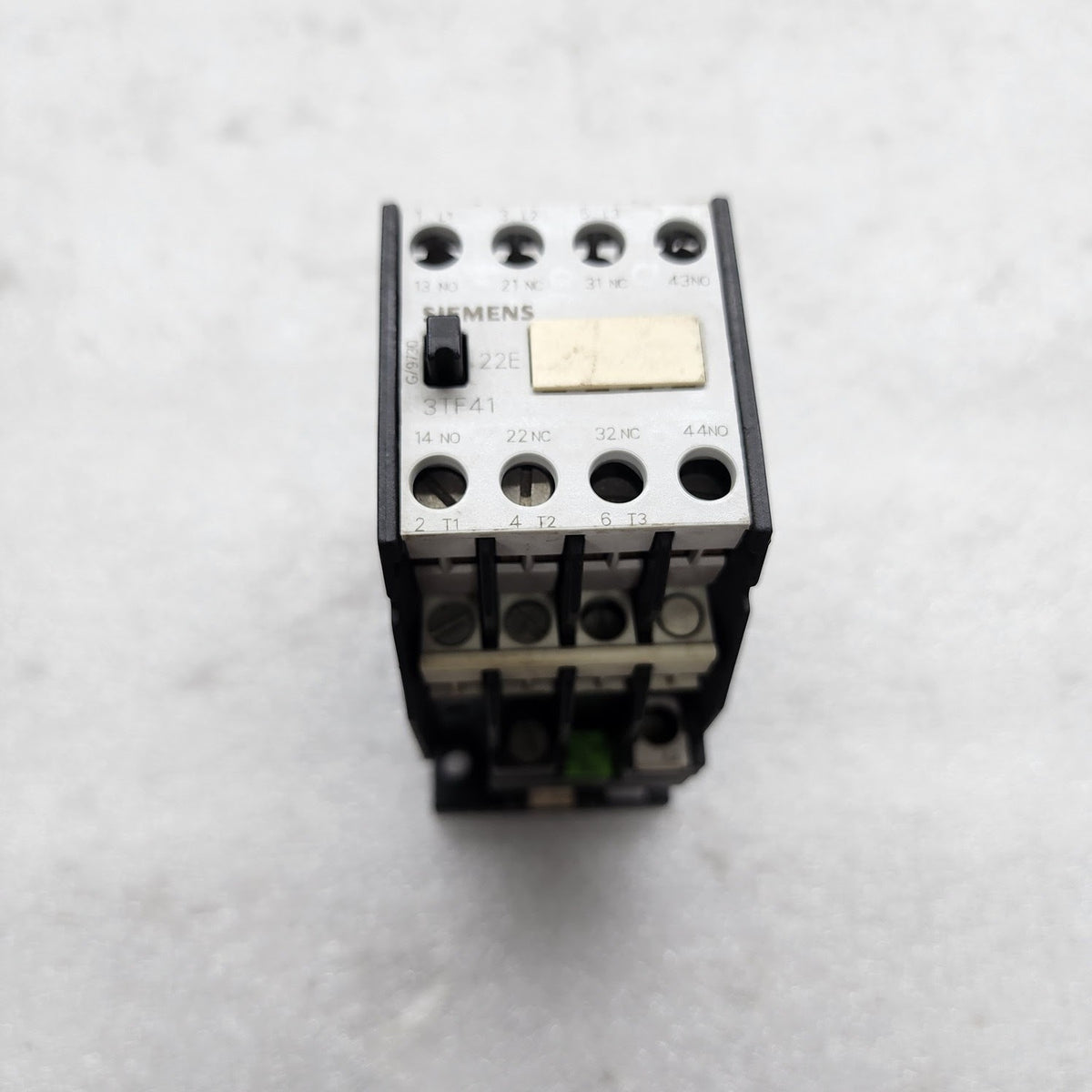 SIEMENS 3TF41 POWER CONTACTOR COIL VOLTAGE 100-110V