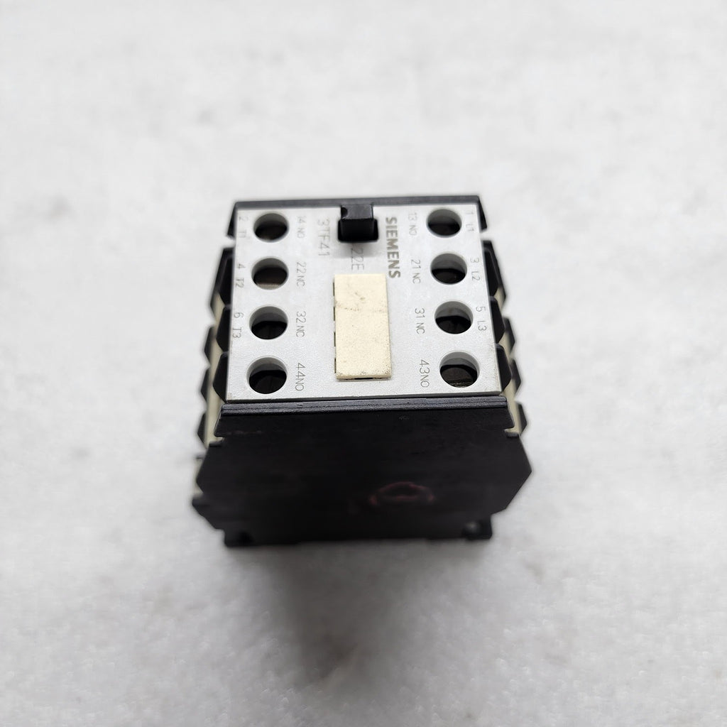 SIEMENS 3TF41 POWER CONTACTOR COIL VOLTAGE 100-110V