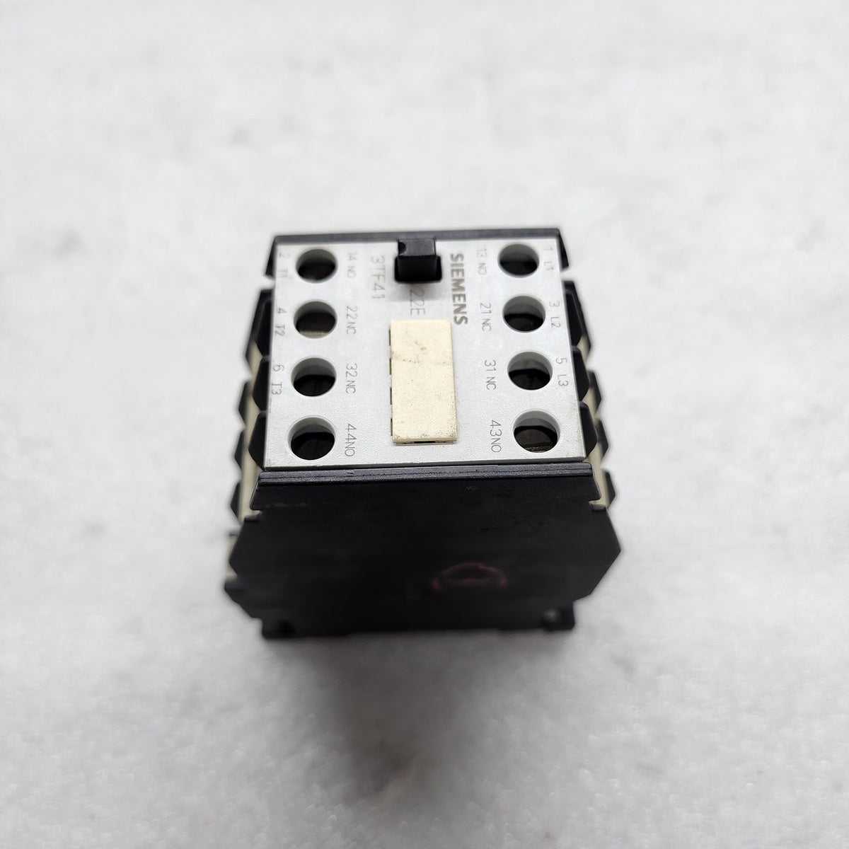 SIEMENS 3TF41 POWER CONTACTOR COIL VOLTAGE 100-110V