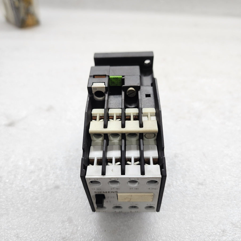 SIEMENS 3TF41 POWER CONTACTOR COIL VOLTAGE 100-110V