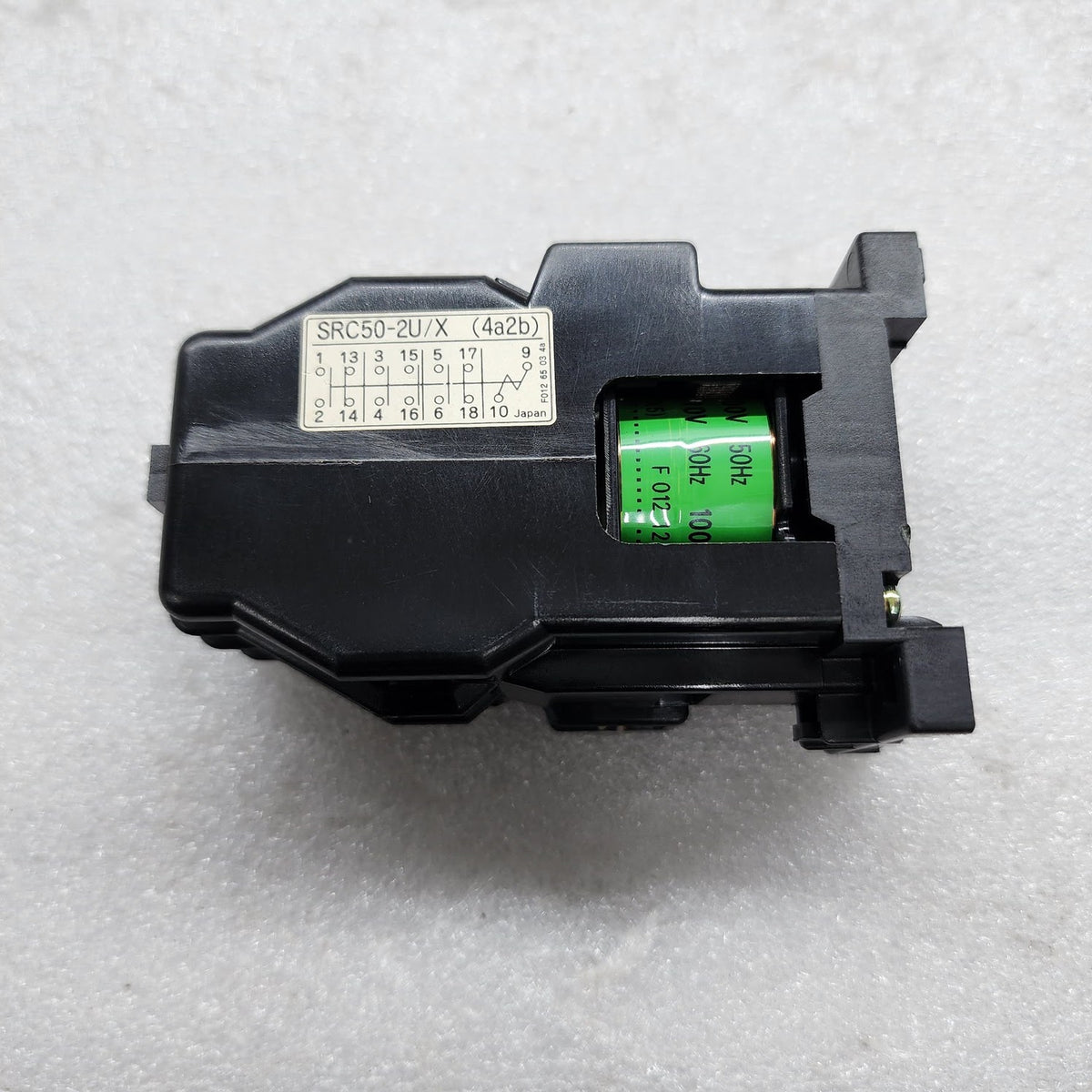 FUJI ELECTRIC SRC50-2U/X (4a2b) AUXILIARY RELAY COIL VOLTAGE 100-110V