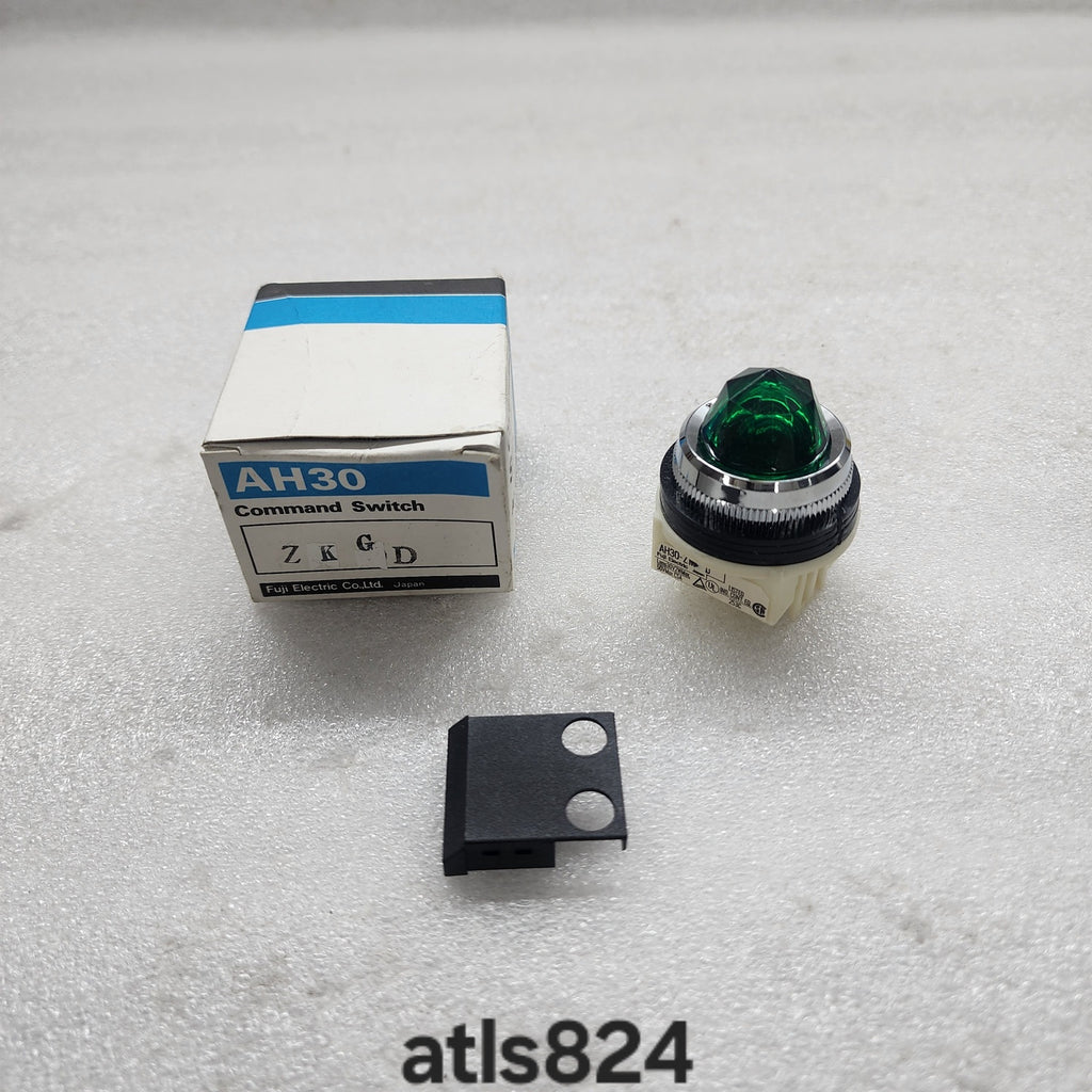 FUJI ELECTRIC AH30-ZM D GREEN PILOT LIGHT 30V 2W