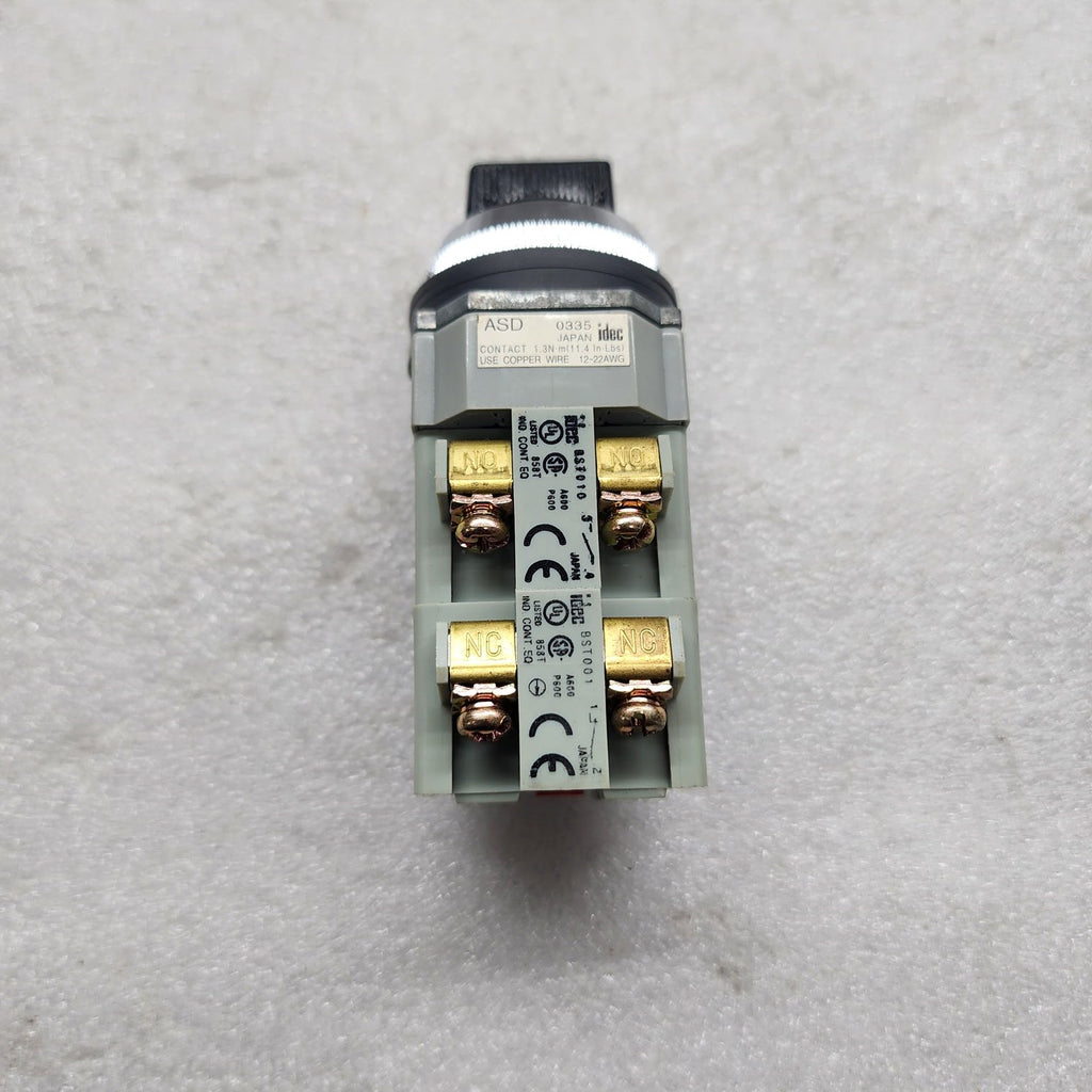 IDEC 0335 SELECTOR SWITCH ASD3322N