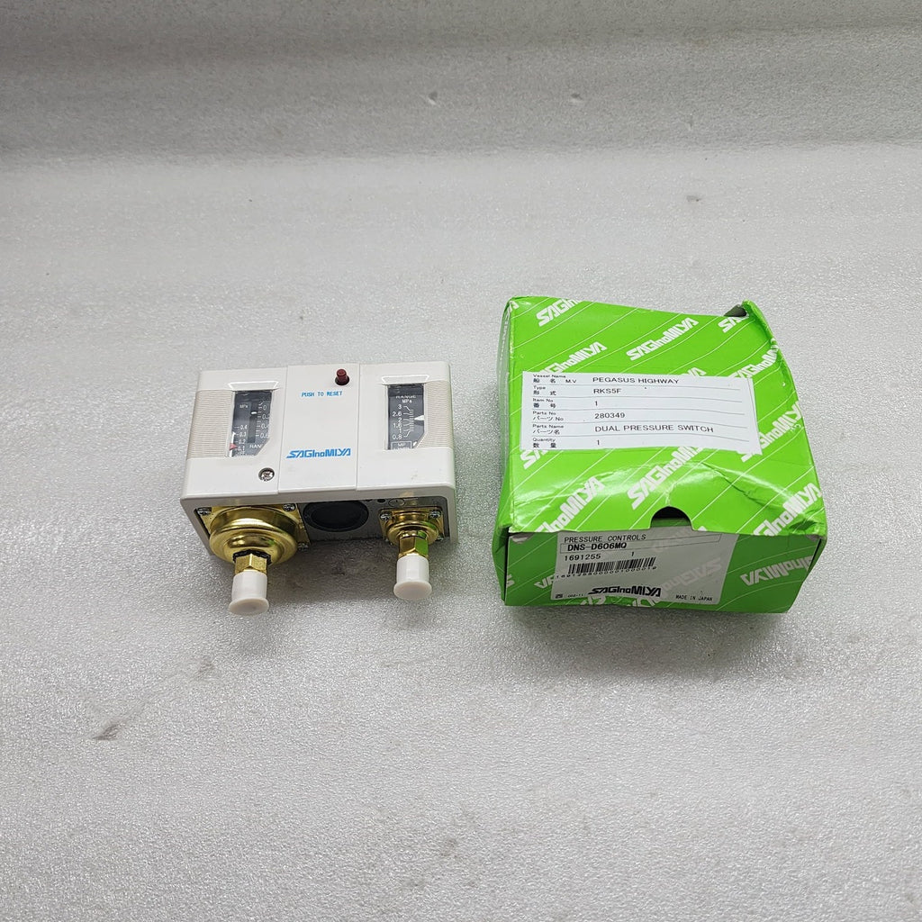 SAGINOMIYA DNS-D606MQ PRESSURE CONTROL SWITCH