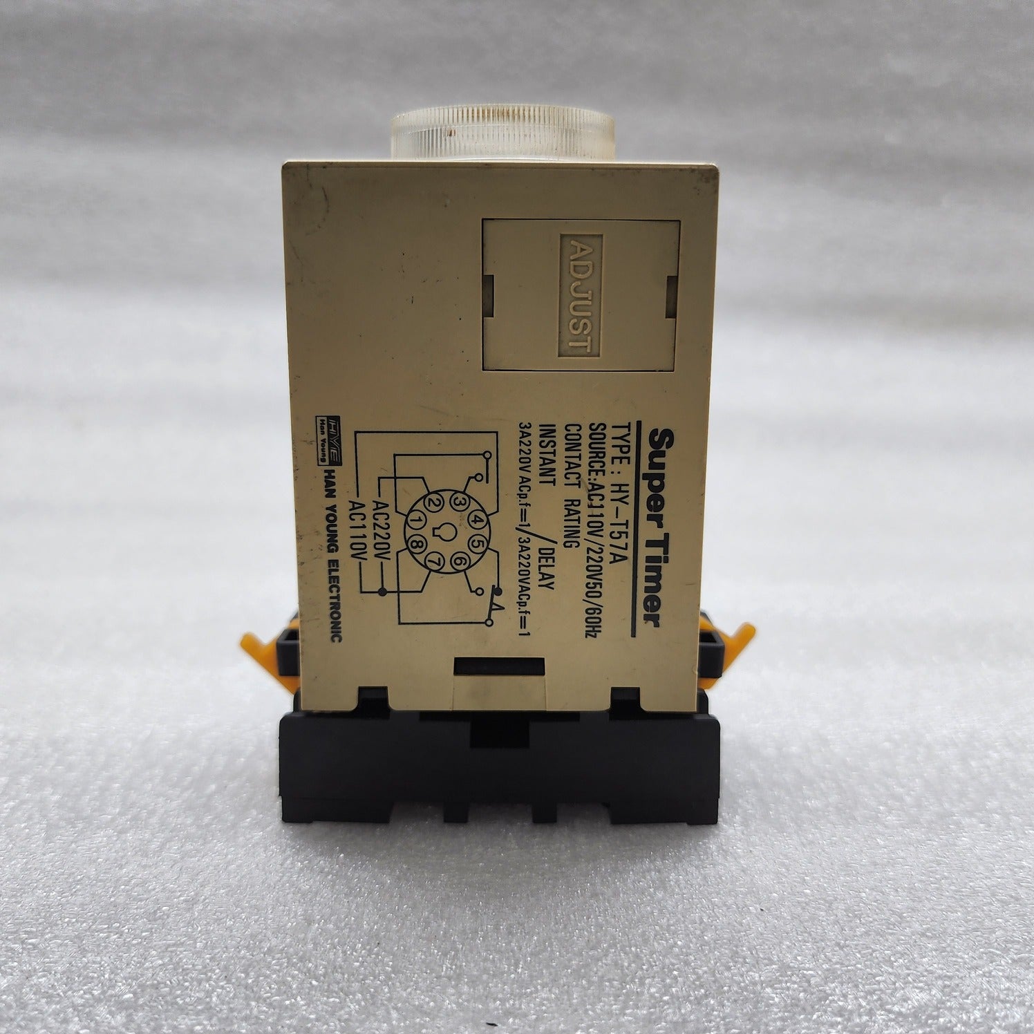 HANYOUNG HY-T57A SUPER TIMER / TIME DELAY RELAY AC110V/220V